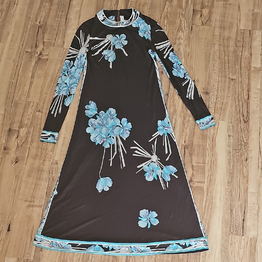 Vintage Leonard Paris Silk Dress